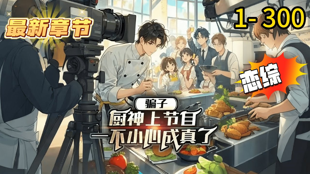 《骗子厨神上节目，一不小心成真了》1- 300 连载 穿越了，好消息！名气很大，被誉为厨神。　　坏消息！身份是假的，全靠炒作，参加比赛收买评委等等，当上的。