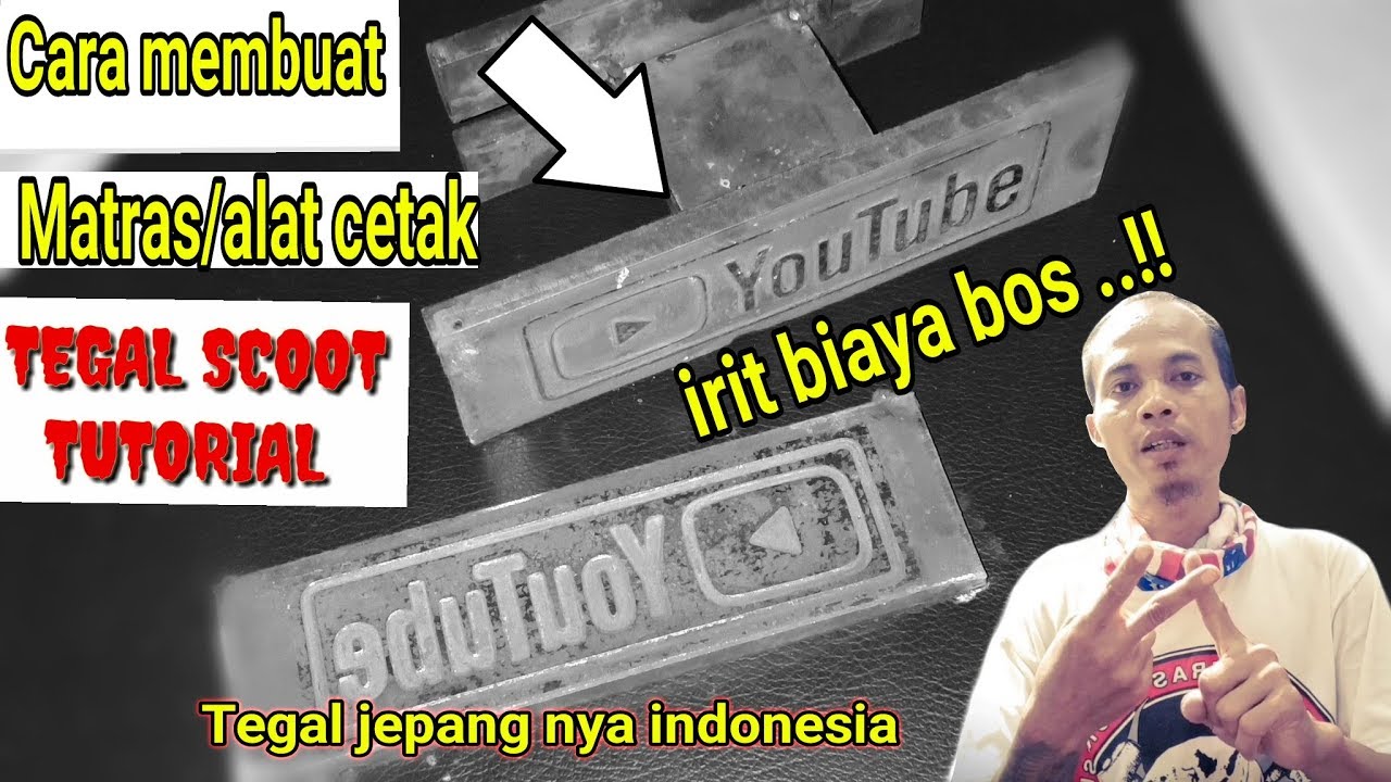 cara membuat matras embos | part.1