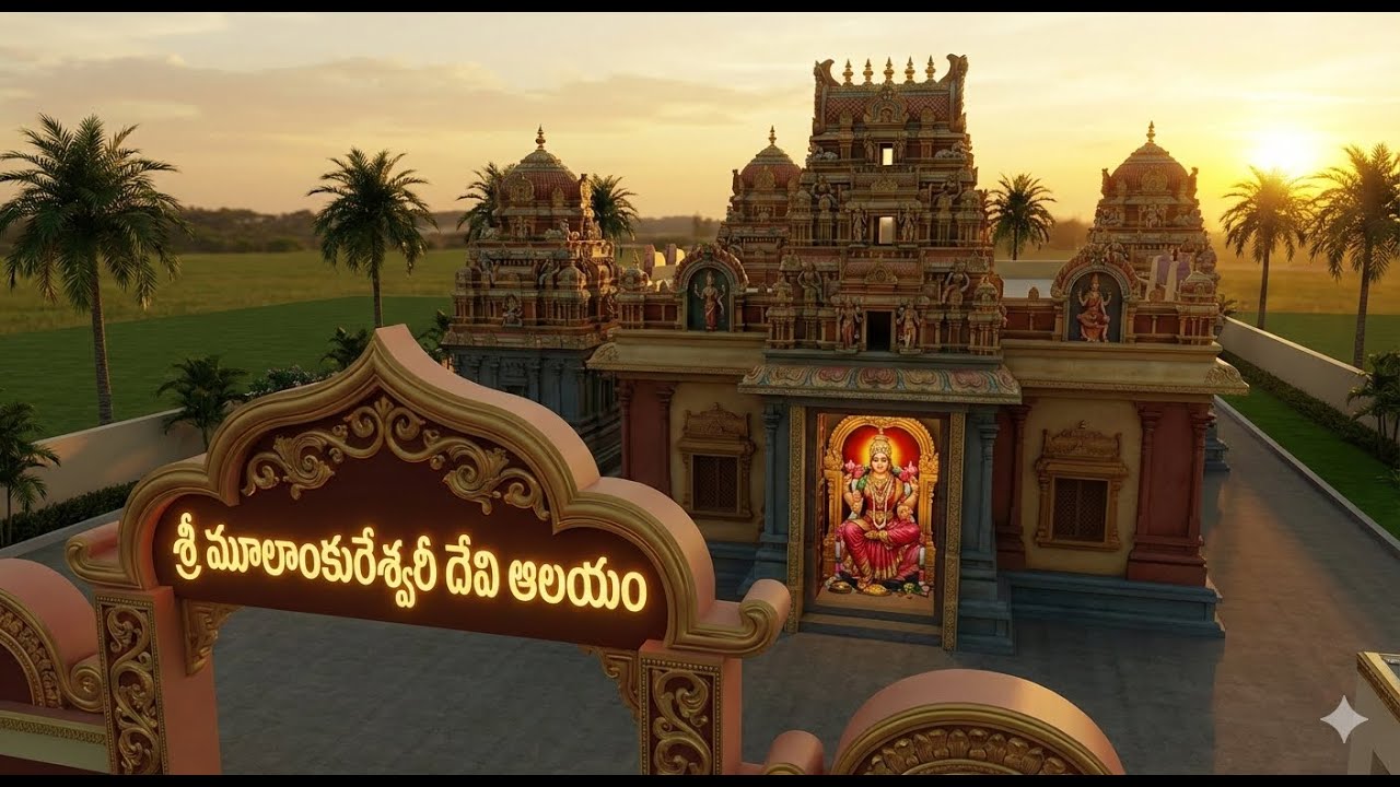 శ్రీ మూలాంకురేశ్వరీ దేవి ఆలయం,అమీనాబాద్,గుంటూరు జిల్లా(Sri Moolankureshwari Devi Devasthanam,Guntur)