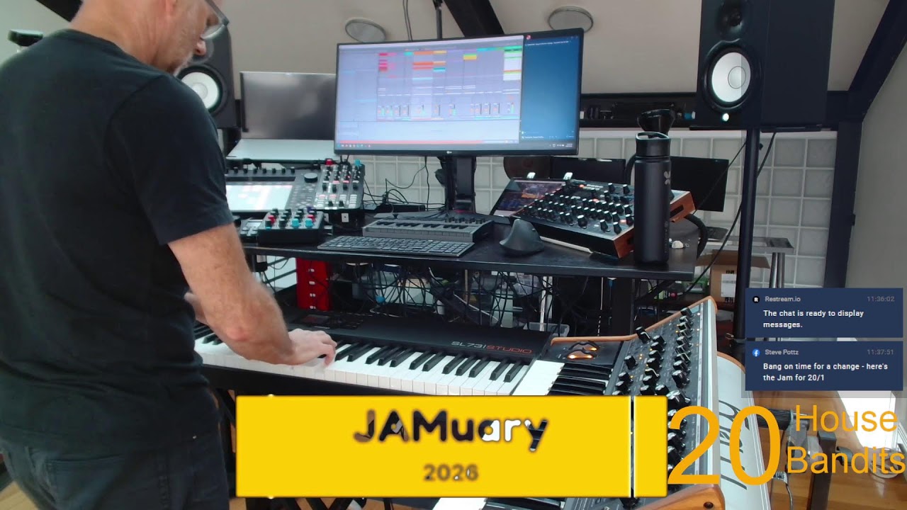 Pottz Studio - Jamuary Live Stream
