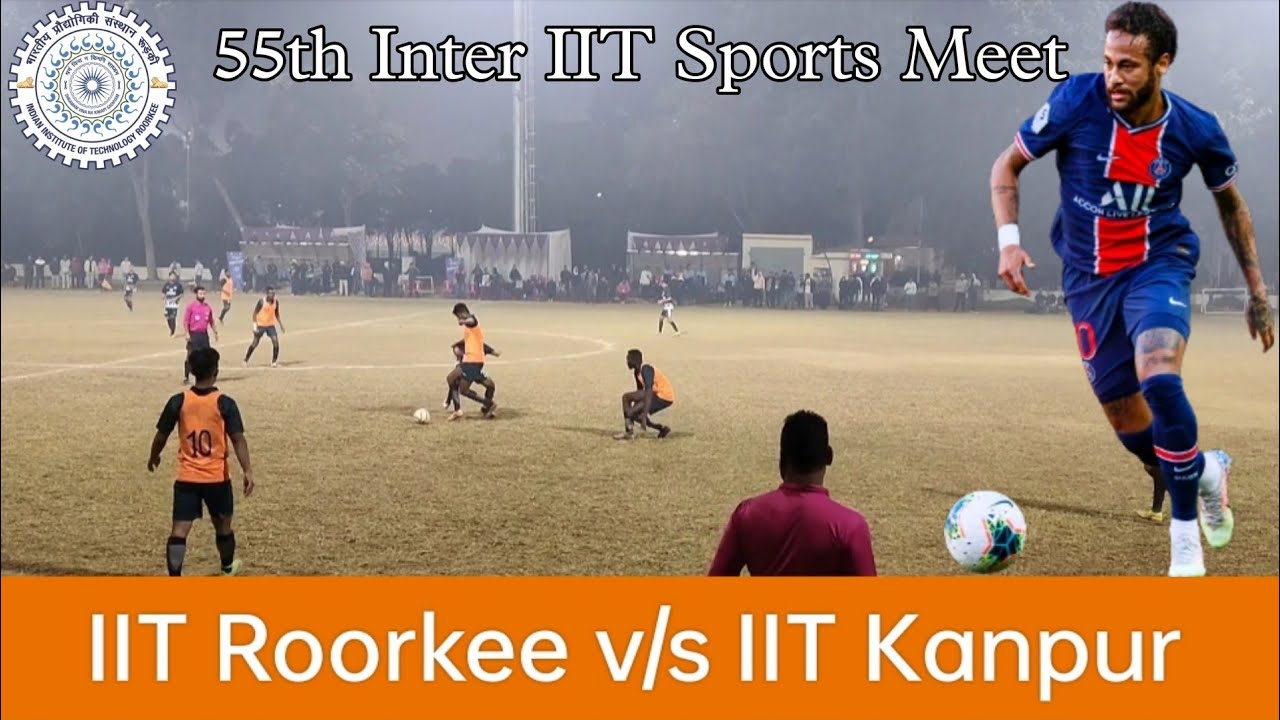 Full Video : Football Match IIT Roorkee v/s IIT Kanpur | 55th Inter IIT Sports Meet #football #iitr