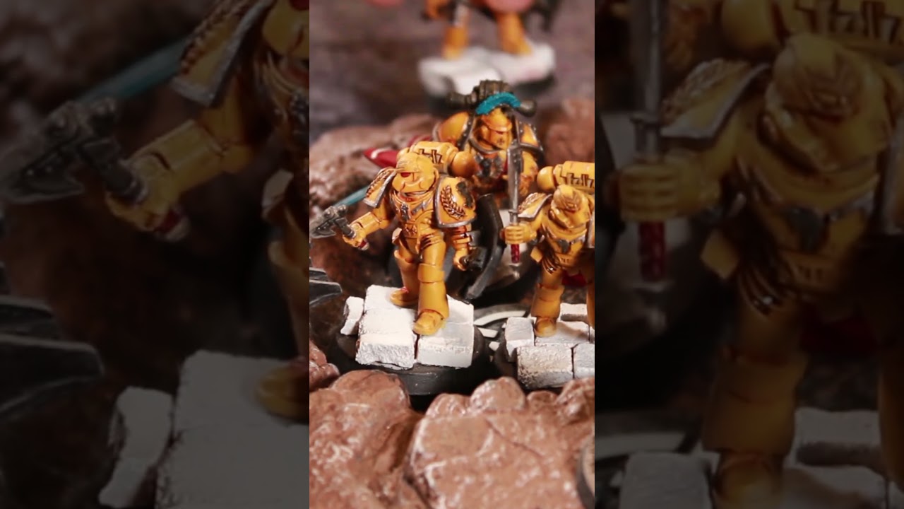 Les Fils de Dorn sont venus au studio ! #warhammer #horusheresy