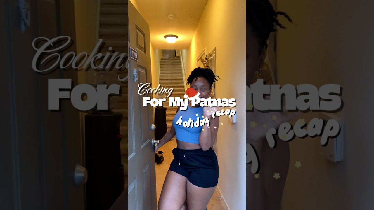 Episode 8 of Cooking for My Patnas Holiday Recap | We’re cooking at my baby cousin Roselyn’s home