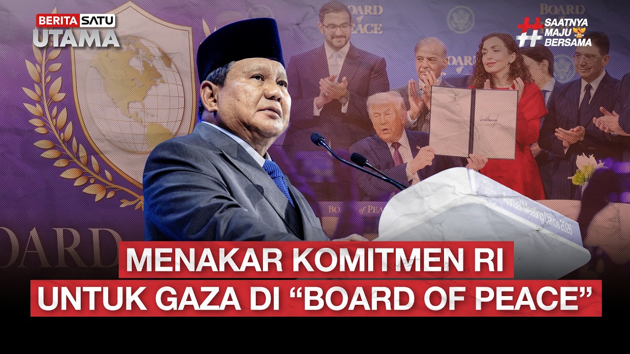 🔴 LIVE | Menakar Komitmen RI Untuk Gaza Di "Board Of Peace" - Beritasatu Utama
