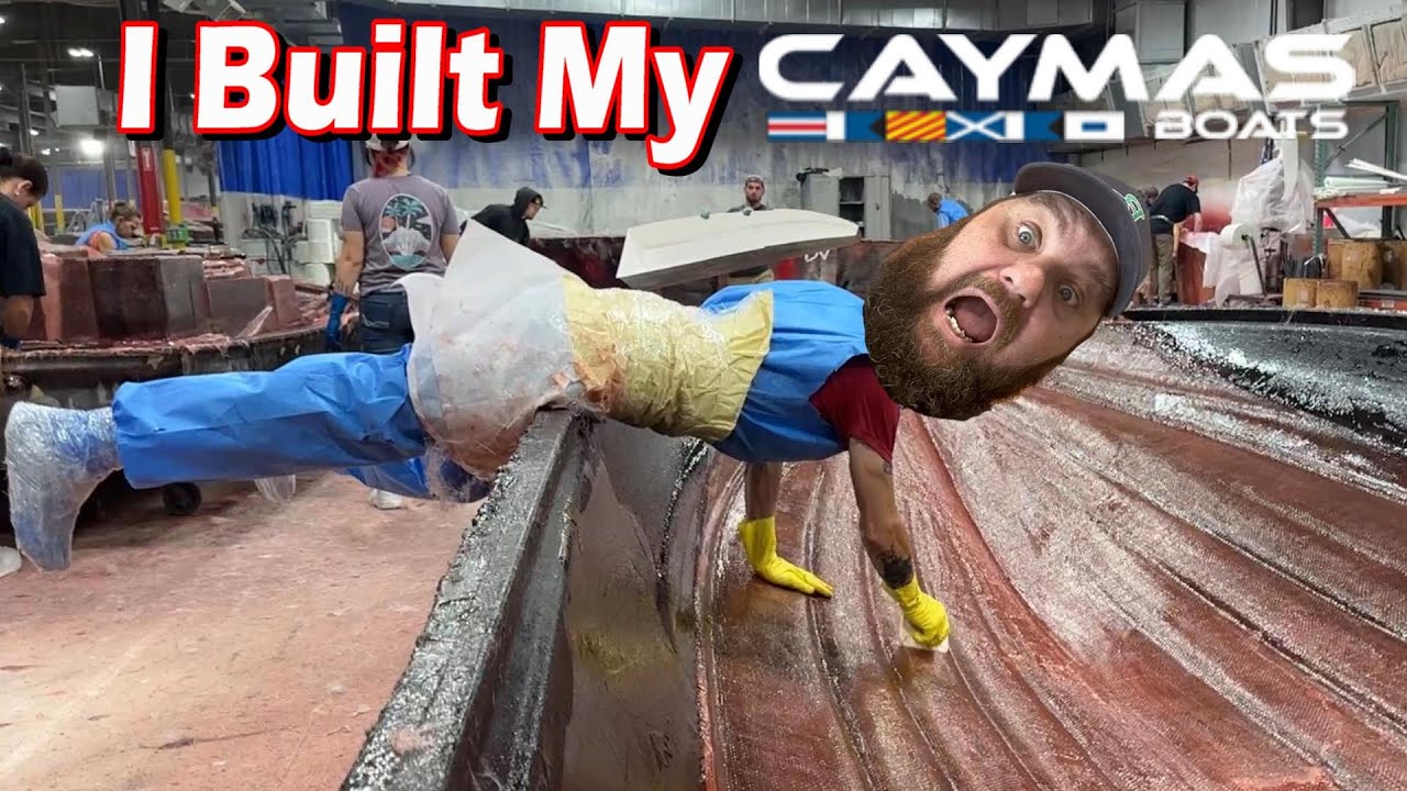 I Helped Build My Bass Boat - Caymas Plant Tour