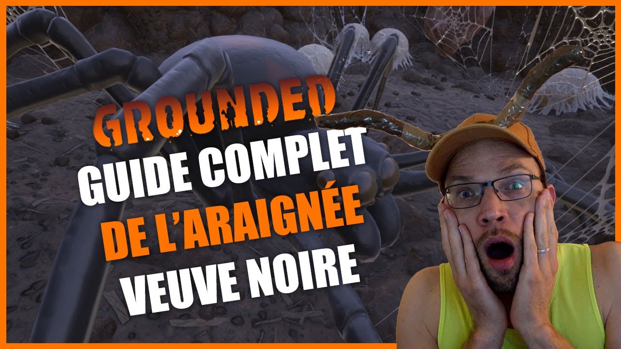 Grounded guide complet de l'araignée veuve noire