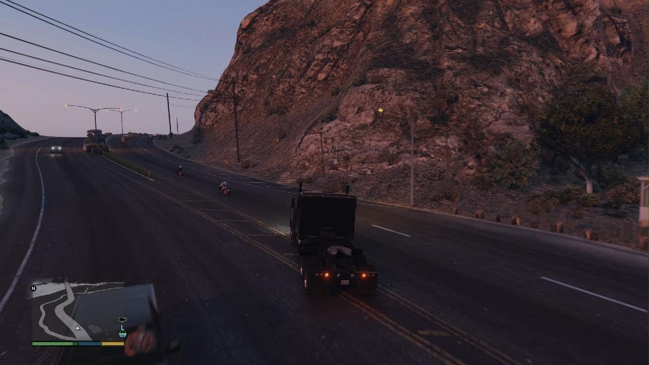 Grand Theft Auto V Truck rampage #3