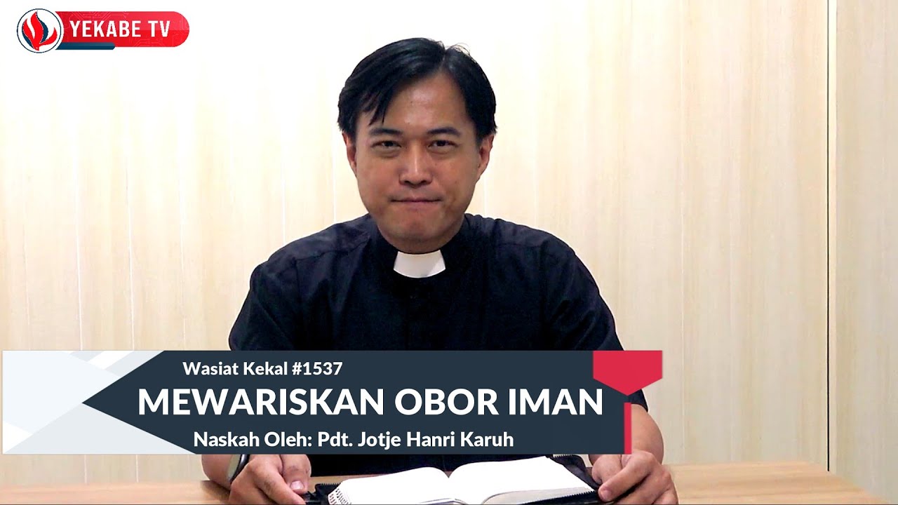 WASIAT KEKAL 1537 - MEWARISKAN OBOR IMAN