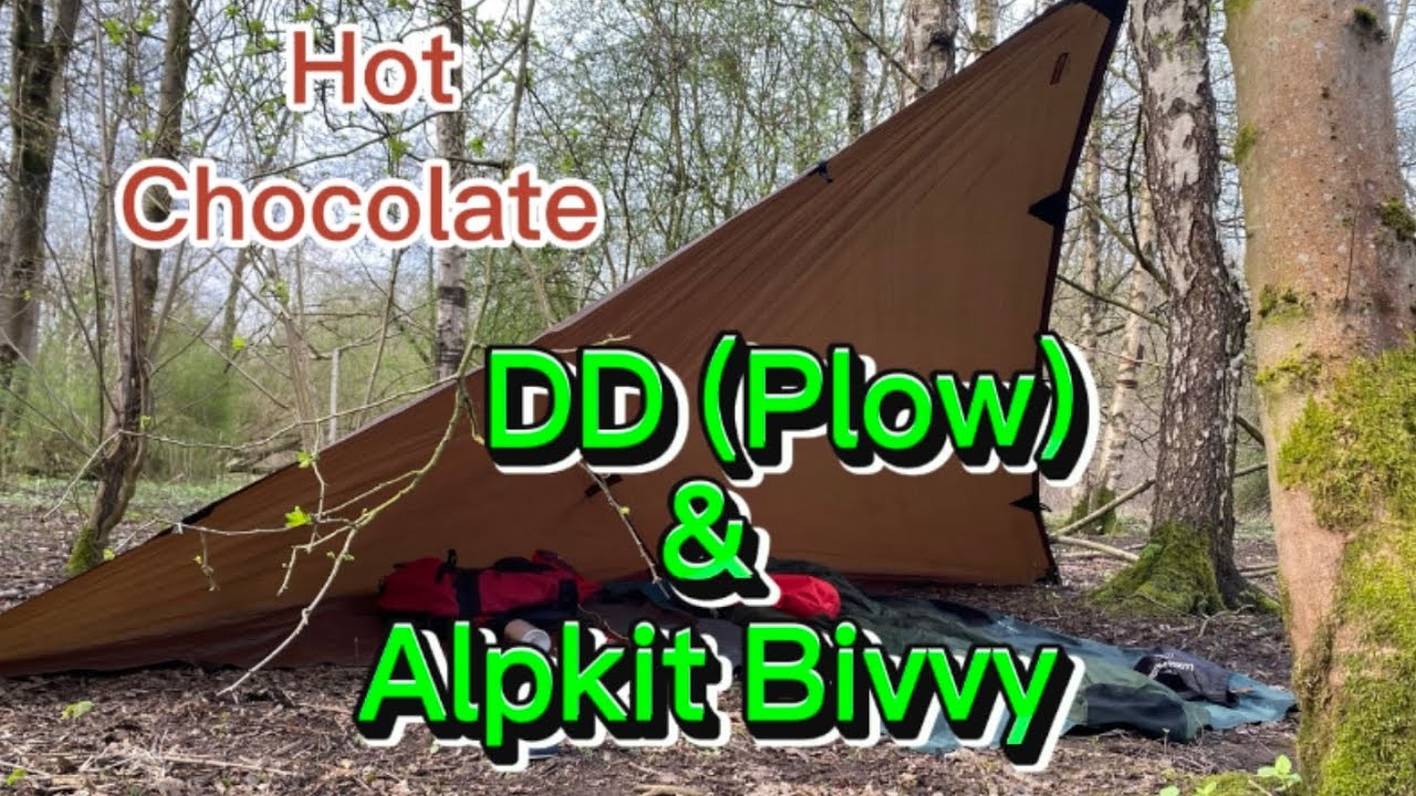 Woodlands - DD Tarp  (Plow Configuration ) Alpkit Bivvy Bag