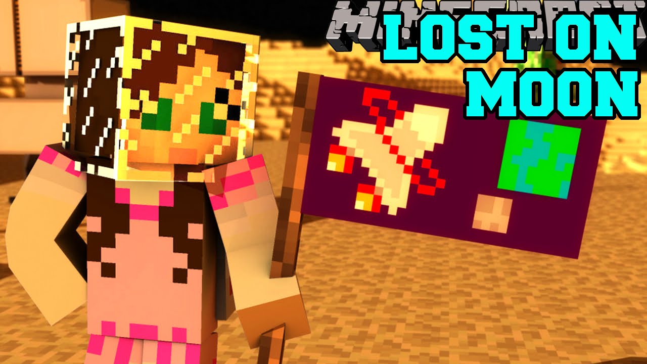 Minecraft: LOST ON THE MOON! — СКРЫТЫЕ КНОПКИ 4 — Пользовательская карта