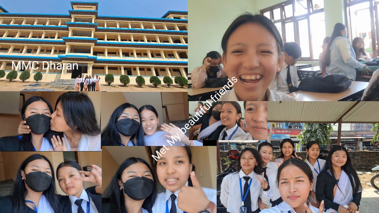 Day as a college student👩‍🎓|MMC Dharan Nepal TU 🇳🇵BBS Secondyear🤞@Bhotiavlogs 💜