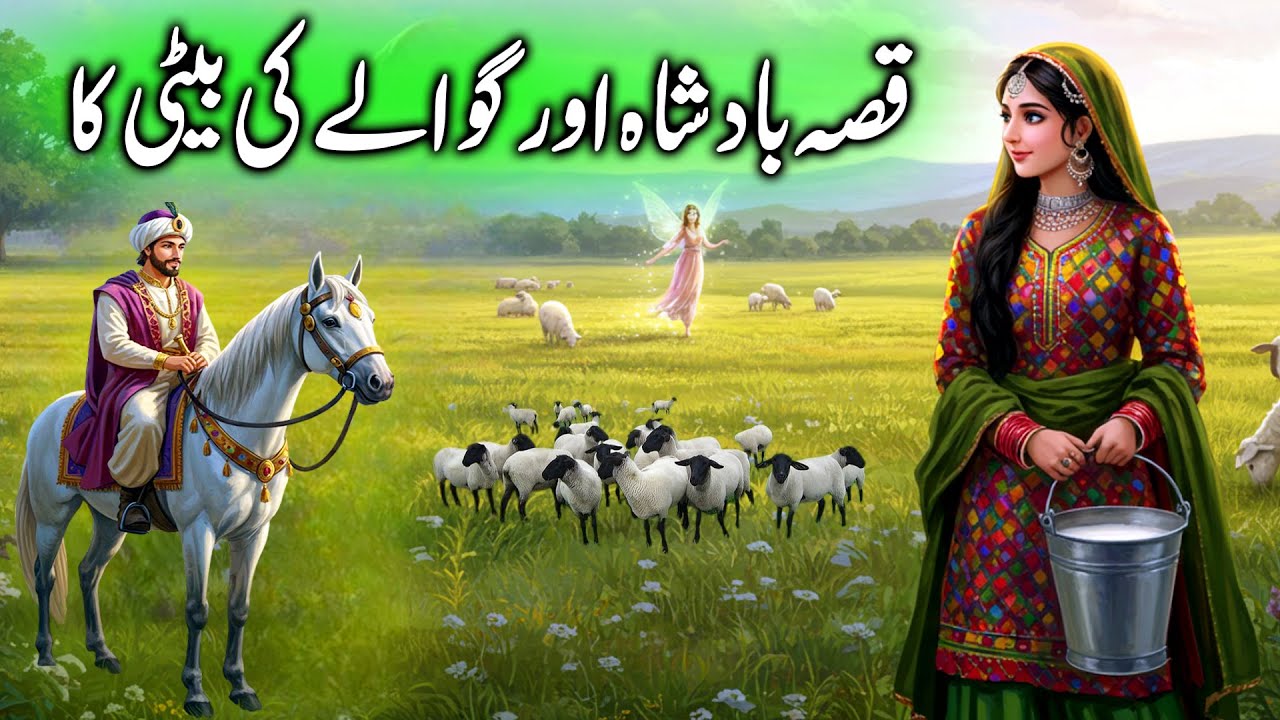 Badsha or Gawalay ki Beti || The King and the Milkman's Daughter || Priyon Ki Kahani in urdu