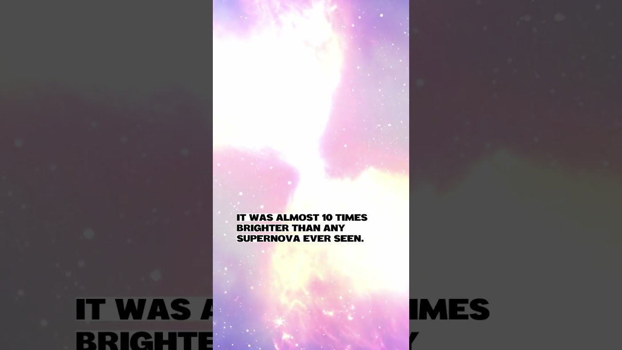 A Cosmic Explosion Brighter Than a Supernova #CosmicExplosion #BrighterThanASupernova #Astronomy