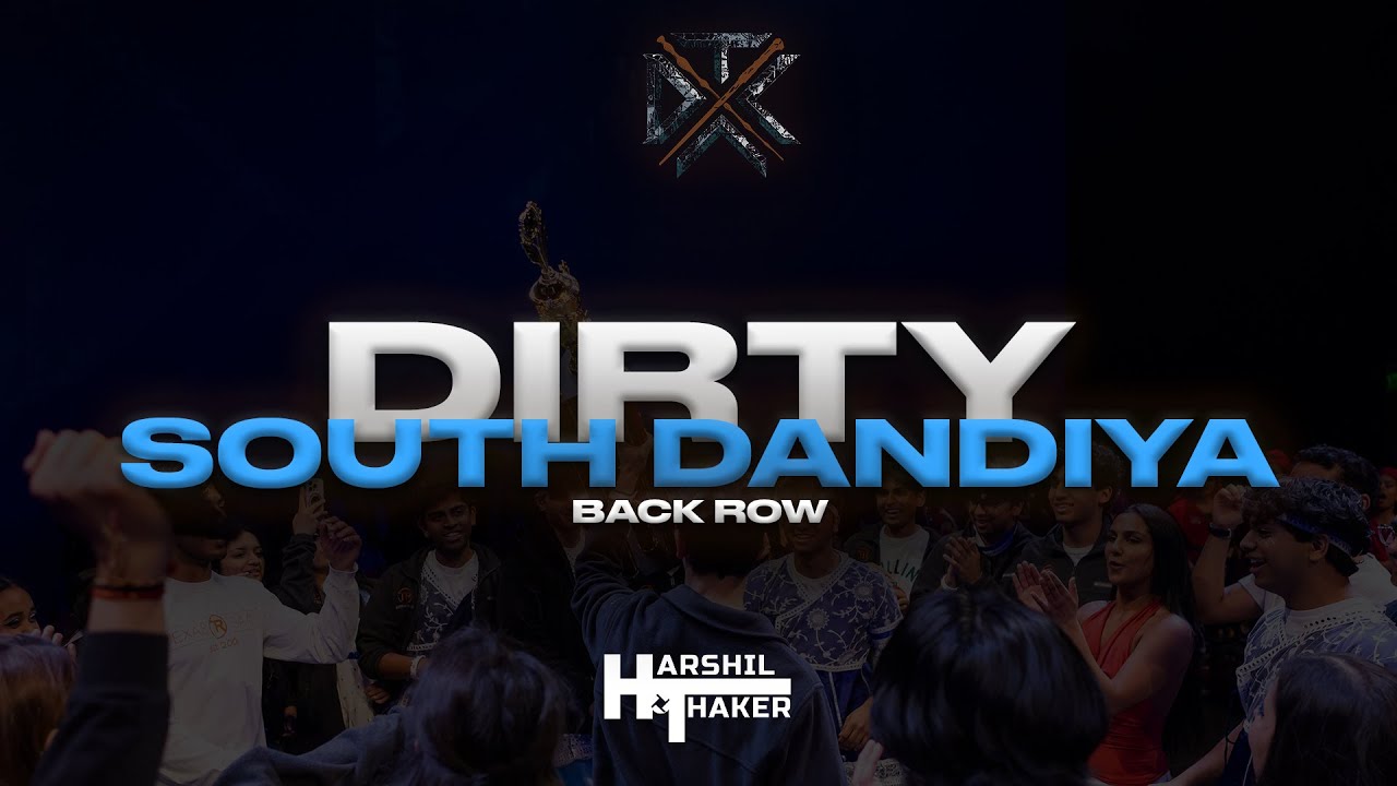 Dirty South Dandiya [THIRD PLACE] | Back Row | DTX Dandiya 2025 | Harshil Thaker