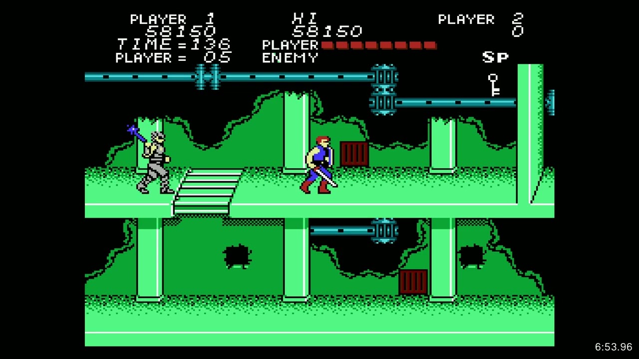 Trojan [NES] - No Deaths