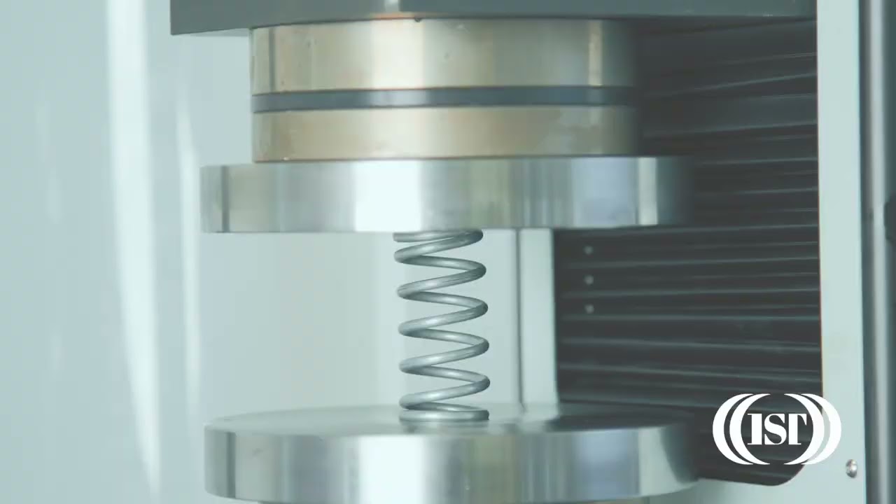 Measuring the rate of a compression spring