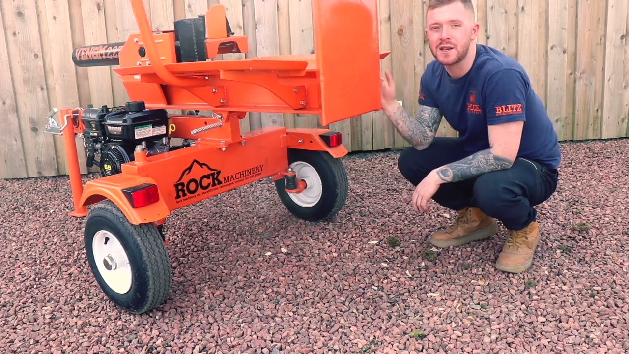 Rock Machinery VENOM 22ton log splitter