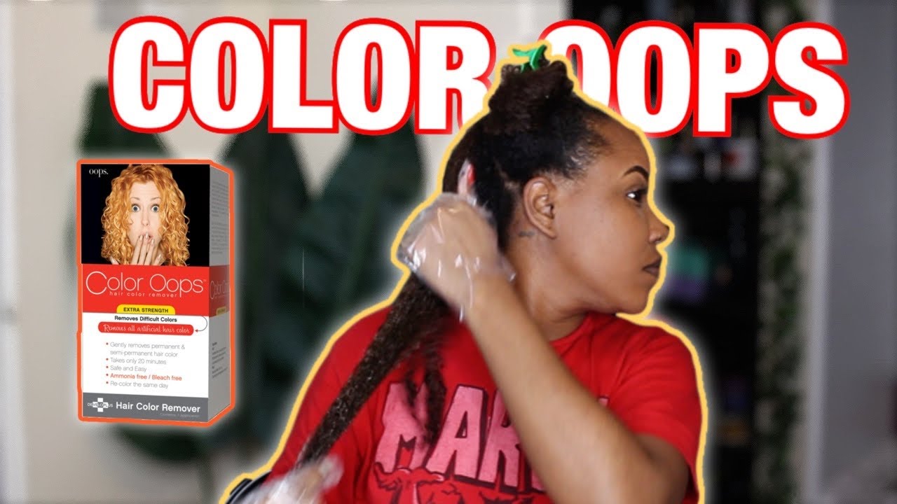Использую COLOR OOPS на своих натуральных волосах
