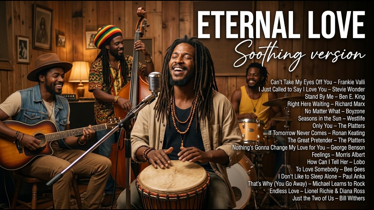 [New] Stevie Wonder,Ben E. King,Frankie Valli,George Benson,Lobo Eternal Love Smooth Reggae Version)