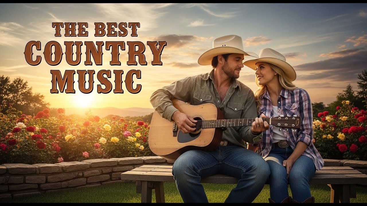 Relaxing Country Love Songs in a Sunset Garden Mood
