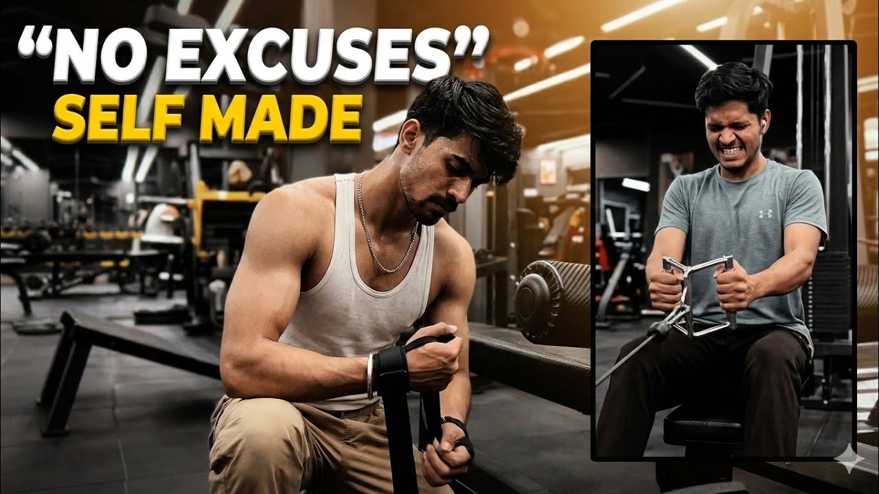 “Gym Skip Karne Wala Tha… Par Gaya 😤 | 100 Days Bulking Vlog 43”