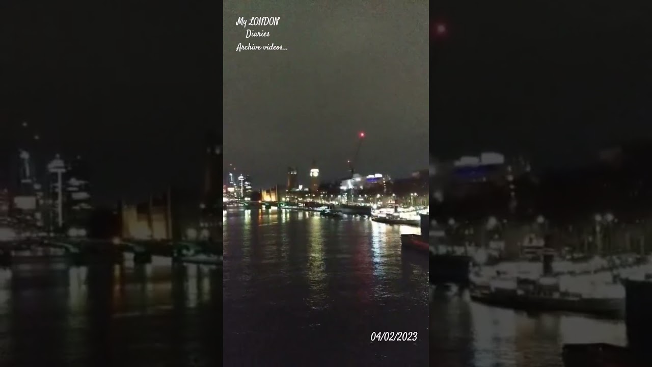My LONDON Diaries. Archive videos...             The London Eye and its surroundings.