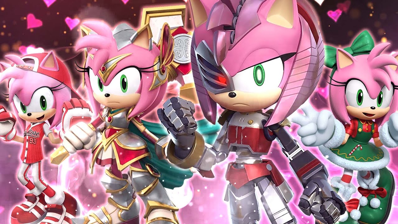 😲 📲 QUIEN ES LA AMY MAS PODEROSA DE SONIC FORCES SPEED BATTLE ❓