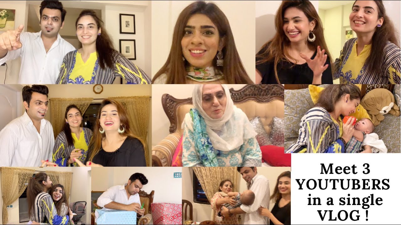 My little sister Sidra Mehran & her inlaws came to see Mikael | meet YusrasLittleCosmoo in my vlog |