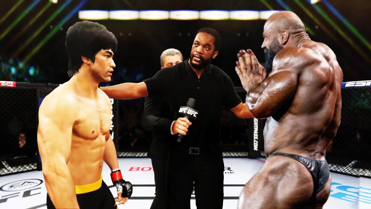 PS5 | Bruce Lee vs. Religious Bodibuilder (EA Sports UFC 5)