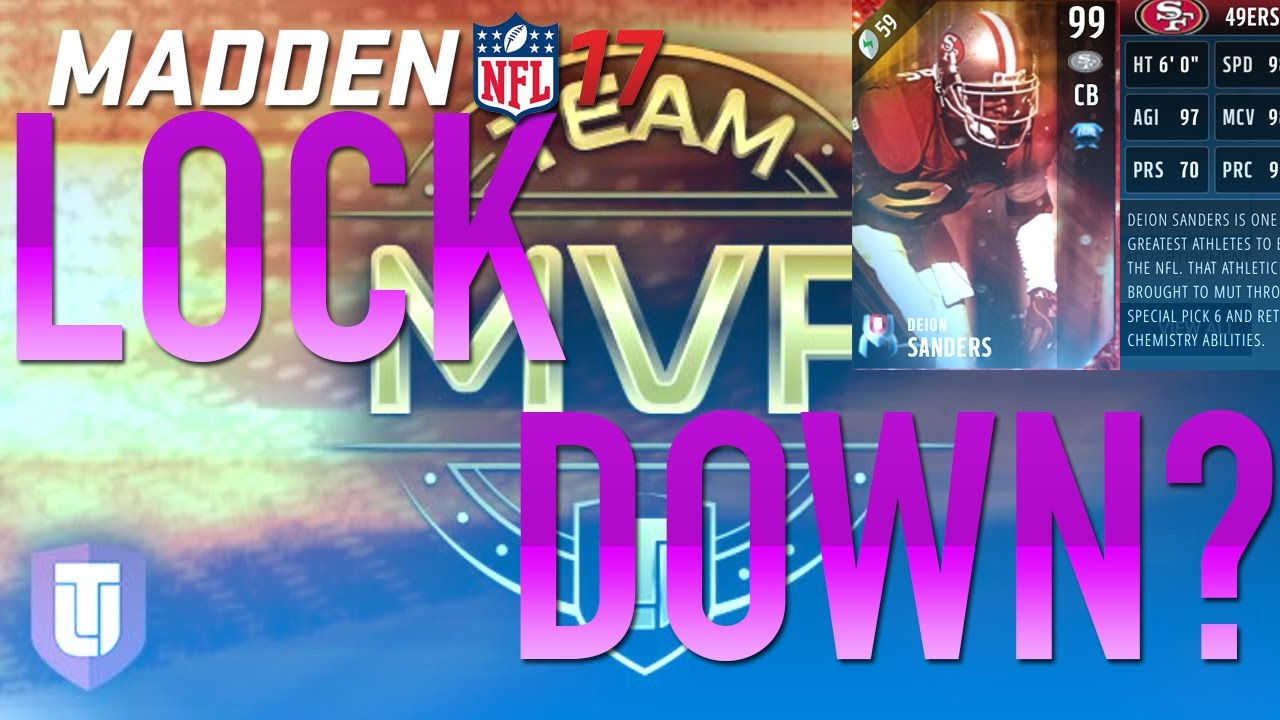 99 Deion? Top 5 New Team MVP's in Madden 17! (Review)
