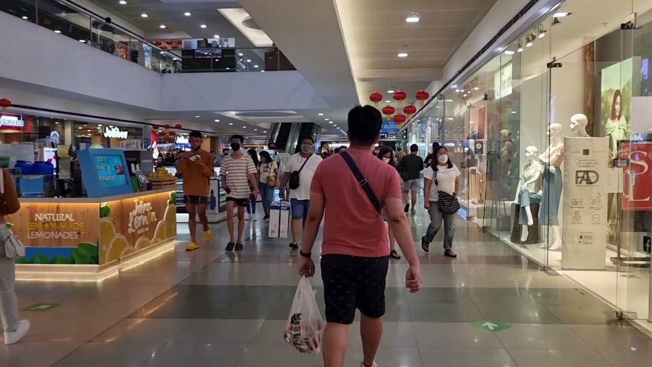 SM City North EDSA +Trinoma walk tour then MRT ride from North Ave to Ayala Stn