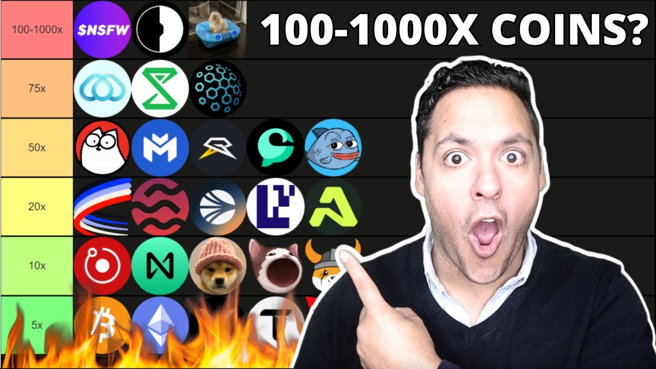 Ranking 42 Crypto Altcoins for 100-1000x Potential in 2025?! (Turn $500 into Millions?) 🚀
