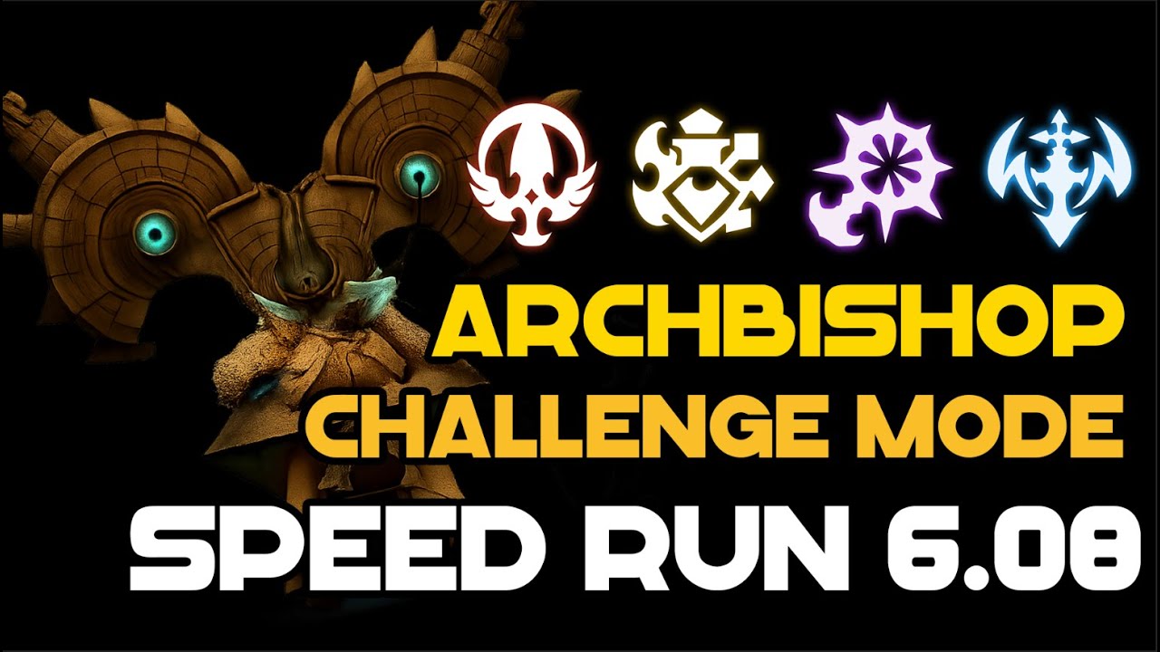 INSANE Speed Run! Archbishop Challenge in 6:08 | Adept POV | DN SEA CLASSIC