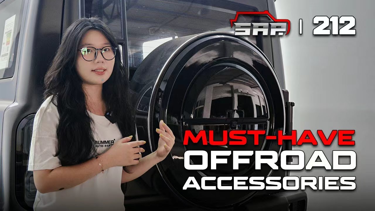 MUST HAVE ! NEW ACCESSORIES FOR CHINESE OFF-ROAD CAR BAW 212 FOR BETTER OVERLANDING LIFESTYLE