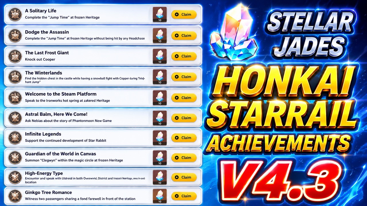 HSR 4.3 Hidden Achievements | Honkai Star Rail Hidden Achievements Guides