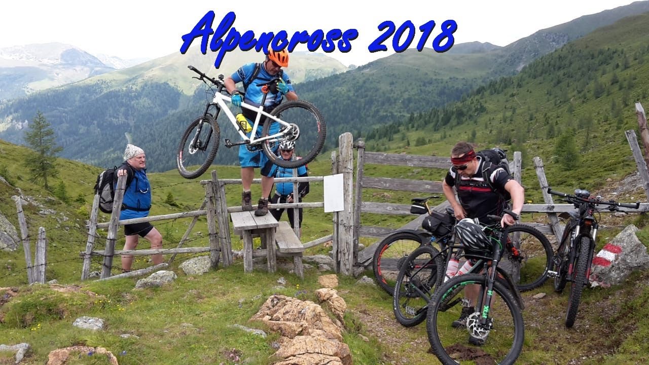 Alpencross 2018 (Eine Frau und sechs Männer überqueren die Ostalpen mit dem MTB)
