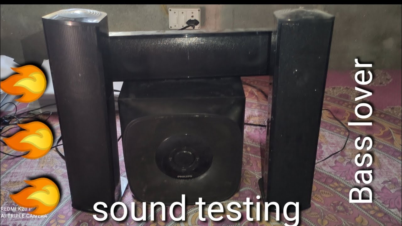 Philips MMS3160B (Sound Test) Best 3.1 home theatre system 🔥🔥