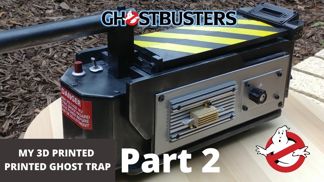 My 3D Printed Ghostbusters Ghost Trap - Part 2