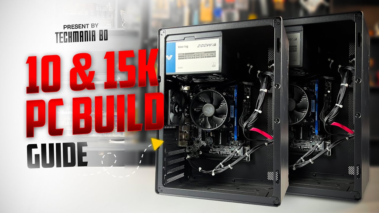 ২ টা জীবন মুখী পিসি বিল্ড । 10k & 15K Very Limited Budget PC Build 2025