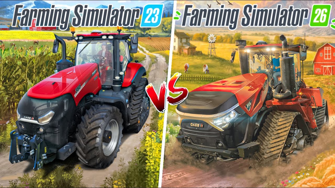 Fs23 vs Fs26 | Farming Simulator 26 vs Farming Simulator 23