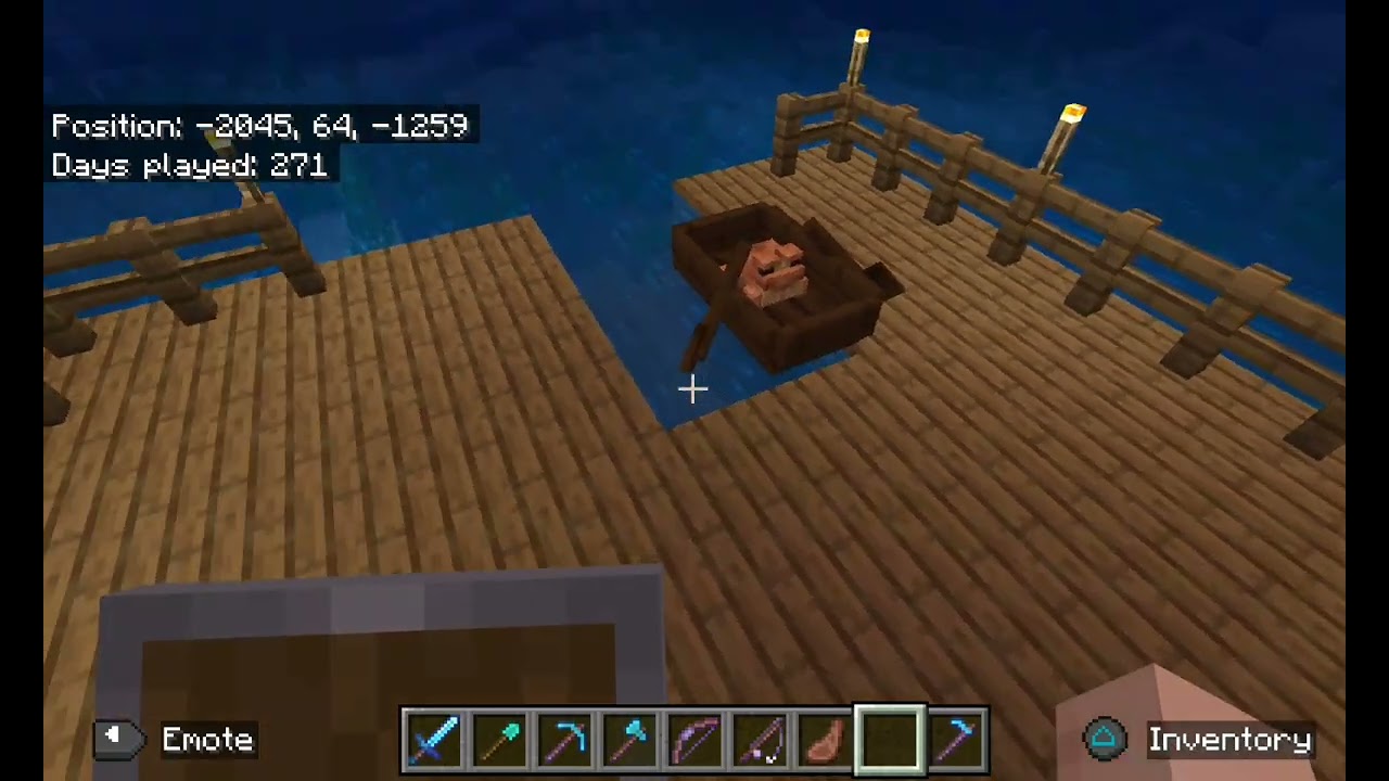 My Minecraft farmhouse and earthship