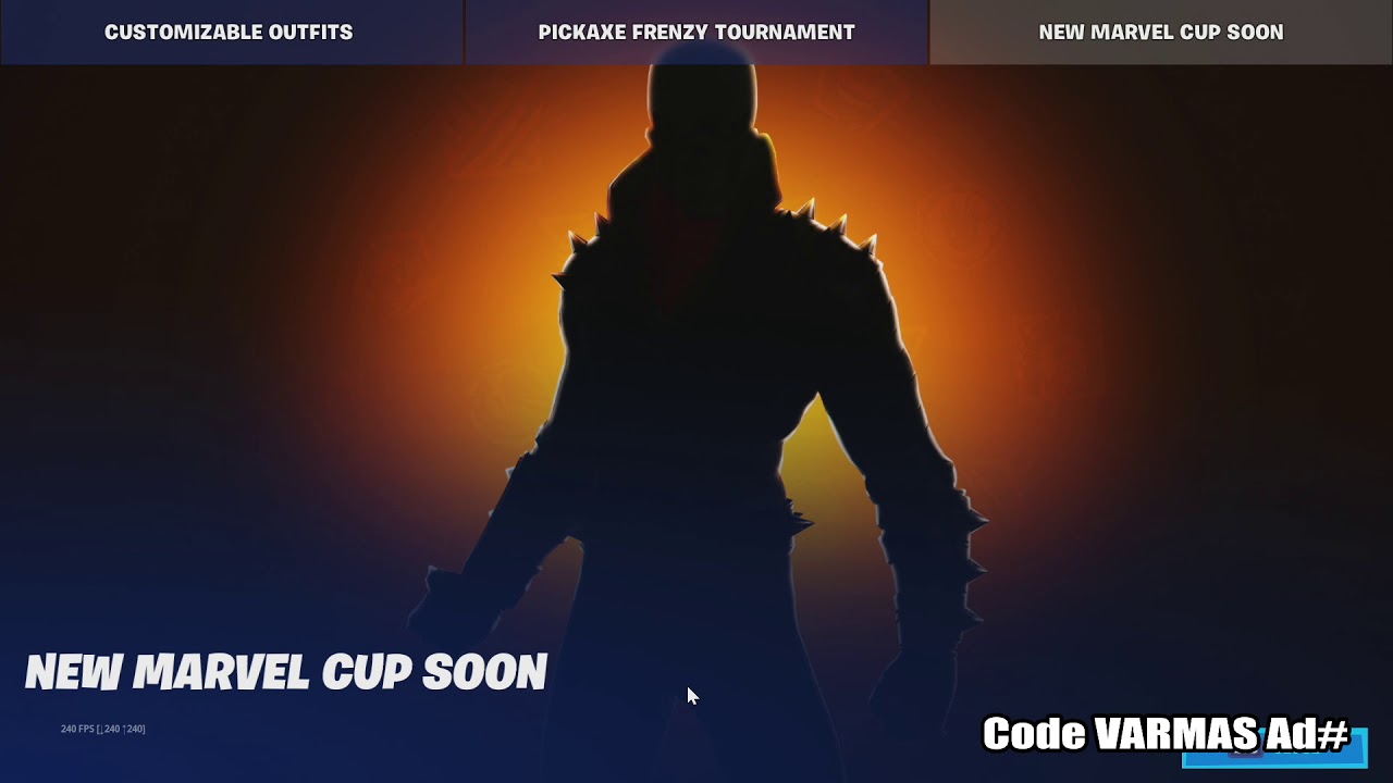 New Marvel Skin ? NEW MARVEL CUP SOON
