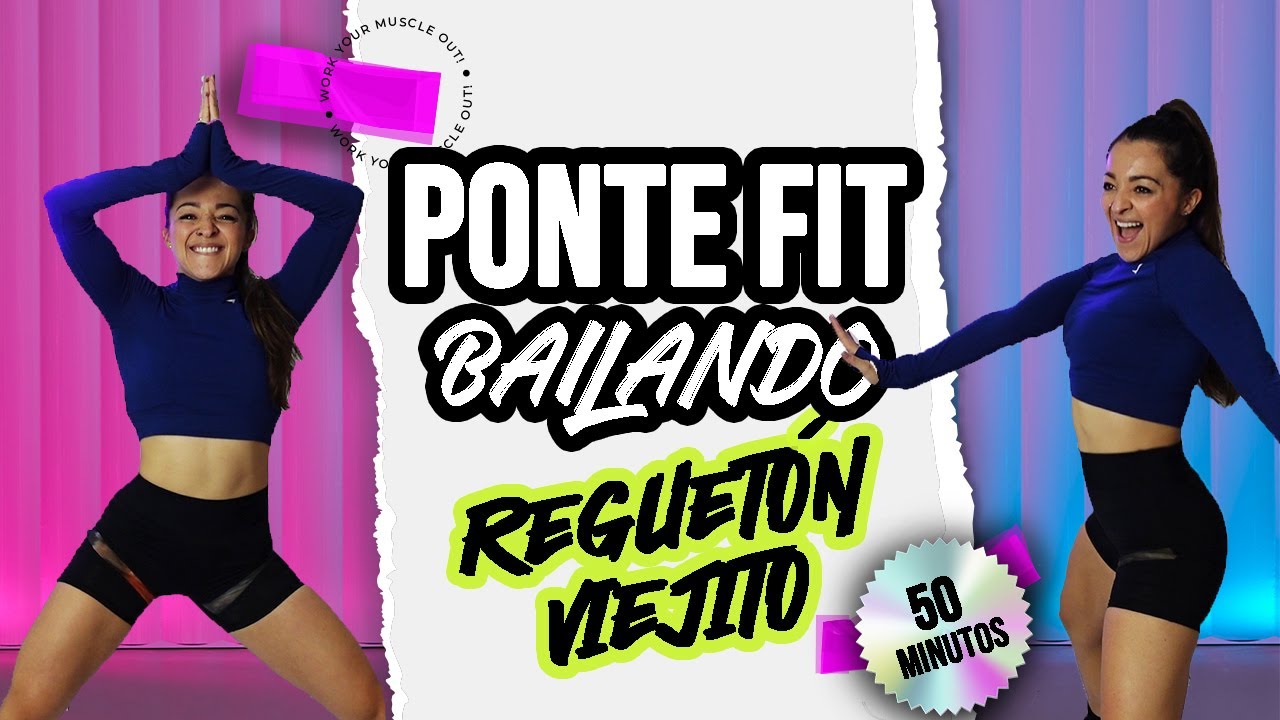 PONTE FIT bailando en CASA: REGUETÓN VIEJITO #10- Oldschool reggaeton Zumba Cardio- Natalia Vanq