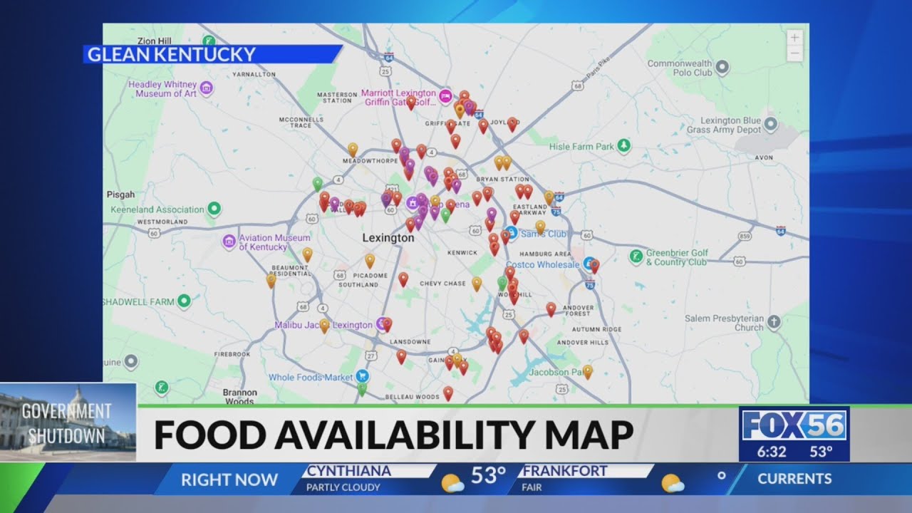 Here's a list of central Kentucky food resources ahead of SNAP cutoff
