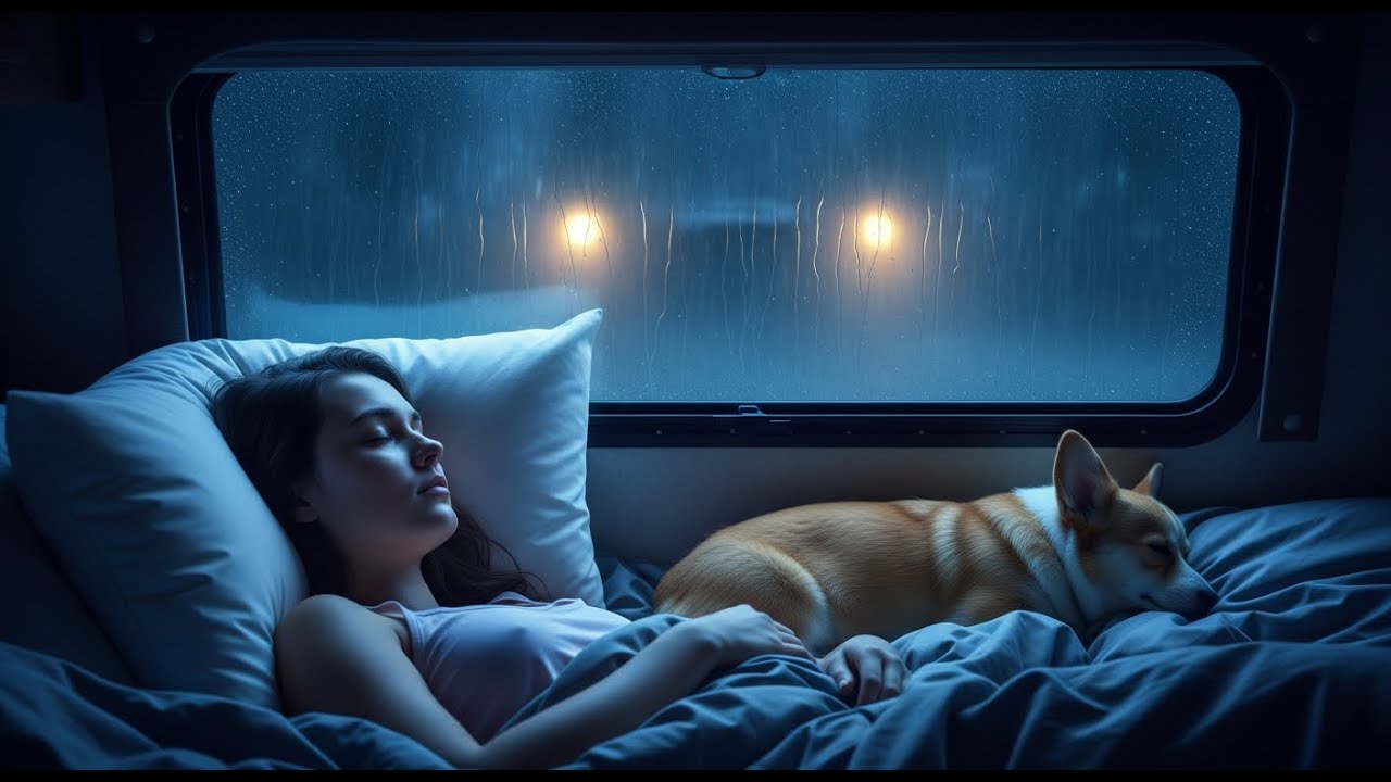 Night Rain on Window Car – Instant Sleep & Stress Relief