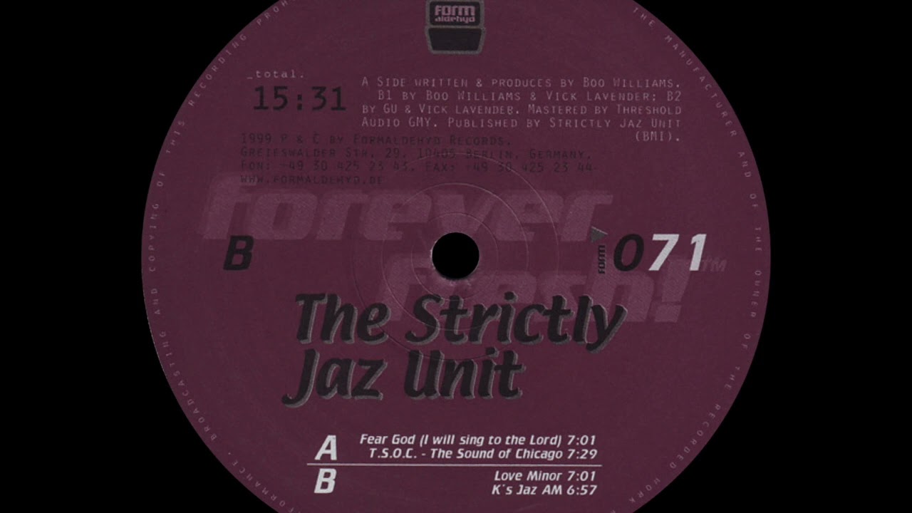 The Striclty Jaz Unit - Love Minor