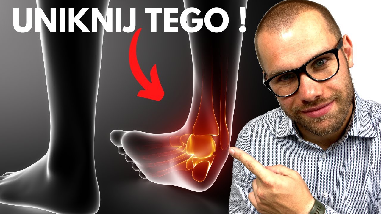 ĆWICZENIA na SKRĘCONĄ KOSTKĘ ! - TOP 3 Ćwiczenia !