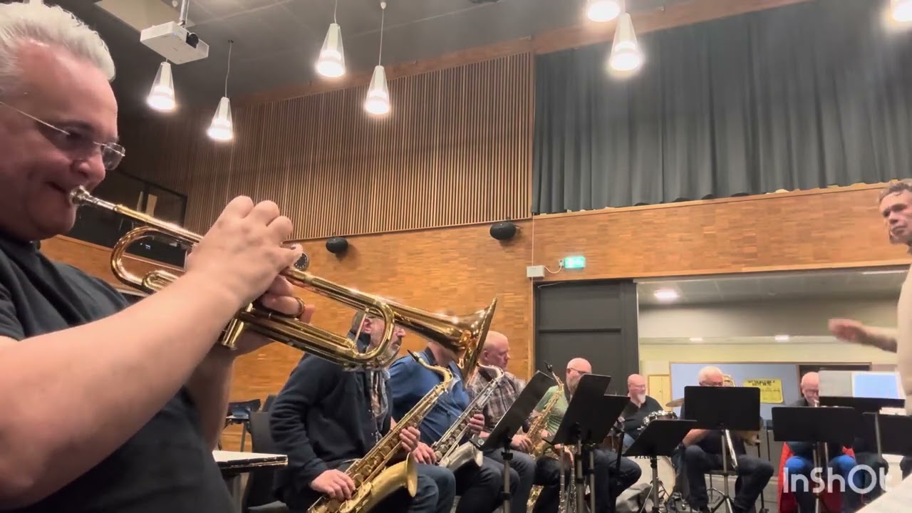 Rehearsal Maynard Ferguson Tribute with Sandvika Storband - Oslo, Norway 2025
