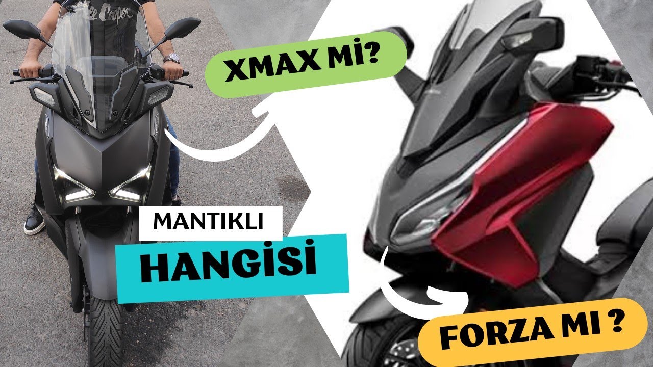 Yamaha xmax techmax 250 VS Honda forza 250 mi alınır  hangisi daha iyi karşılaştırma