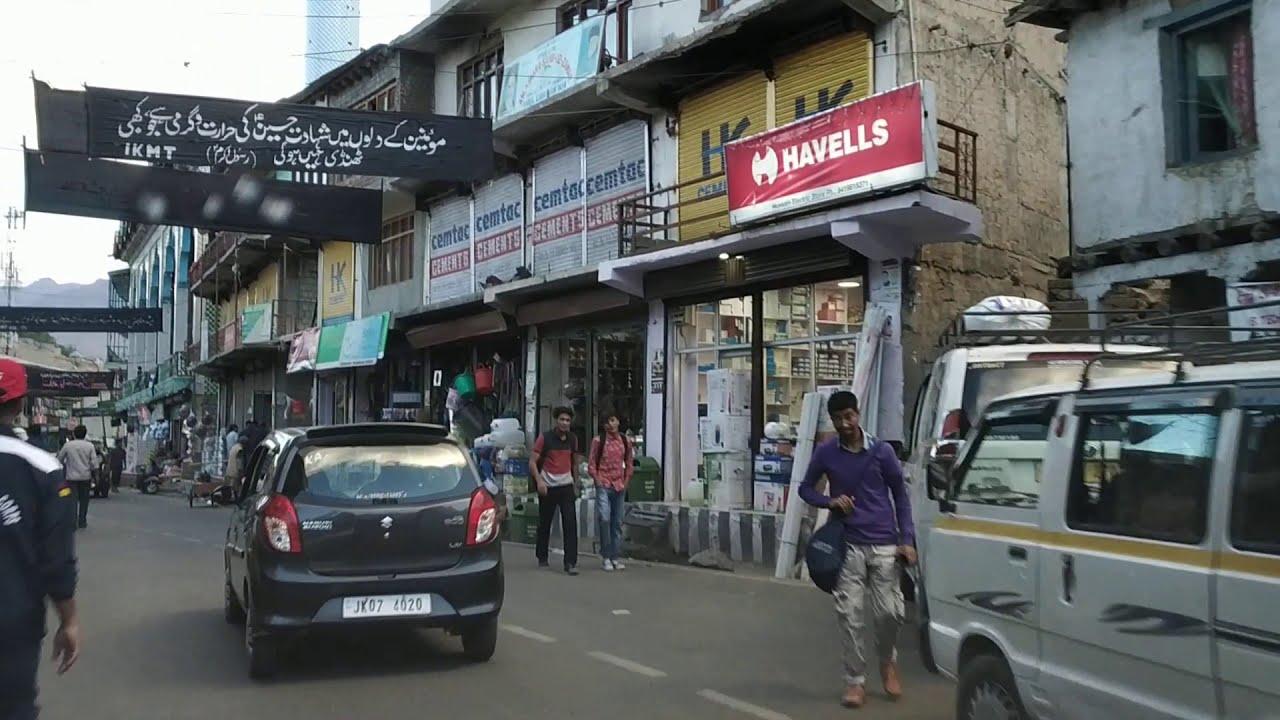 Kargil city life || Drive through the City